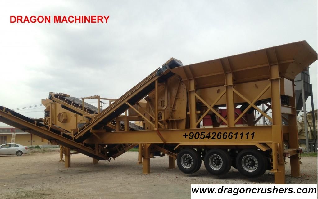 Mobile crushing plant Manufacturers Dragon crusher Type 10