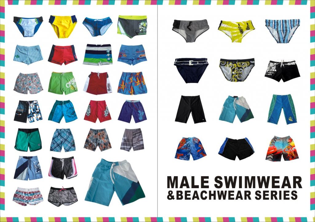 Bikini,one piece swimwear,swim shorts.beach shorts.rash guard,swim cap and swim diaper etc