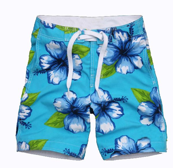 Floral Plain Velcro Cheap Mens Beach Shorts Cheap Board Shorts