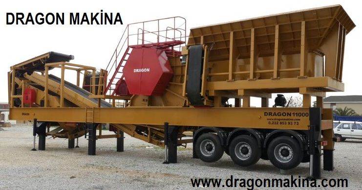 Mobile Primary Crushing And Screening Plant,Dragon 11000