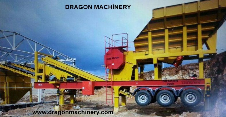 Mobile Primary Crushing And Screening Plant,Dragon 9000