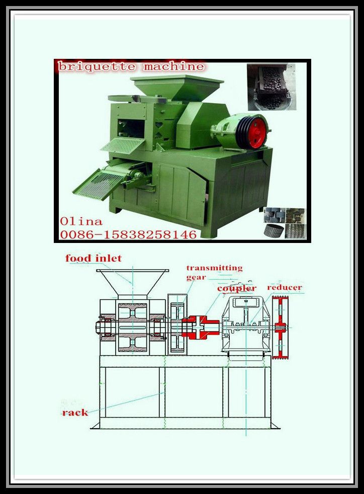 Reliable China CE &ISO approved rice husk / biomass briquette machine