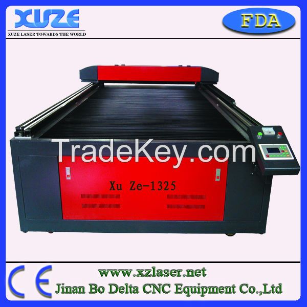 High quality products!!!XUZE-1290 co2 laser cutting machine price for acrylic/leather/fabric/paper/wood/plastic