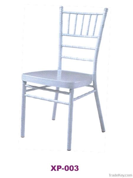 Stacking Aluminum Hotel Banquet Wedding Metal Hall Dining Chair (B-039