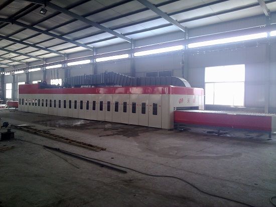 Qinhuangdao TH compressed air convection type glass tempering furnace