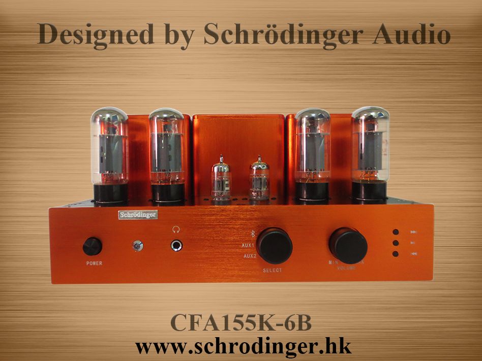 6L6 Vacuum Tube Push Pull Amplifier with Bluetooth Function