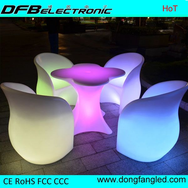 16 colors changeable LED furniture for sale