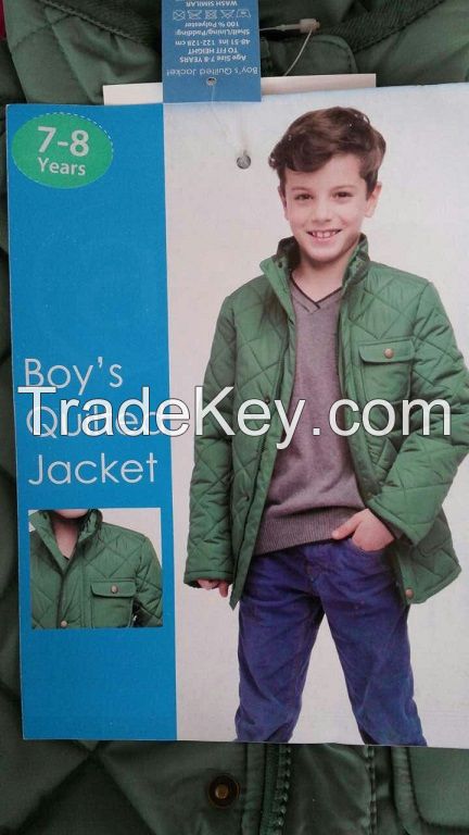 Boys Quilted Coat