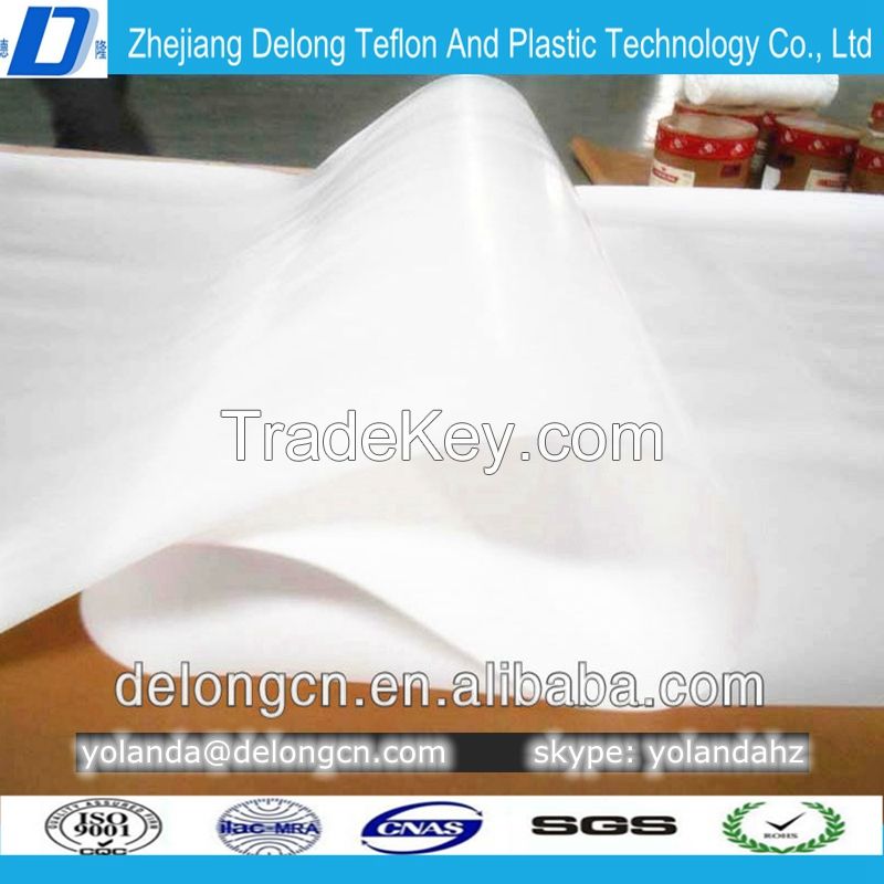 plastic ptfe skived sheet in roll