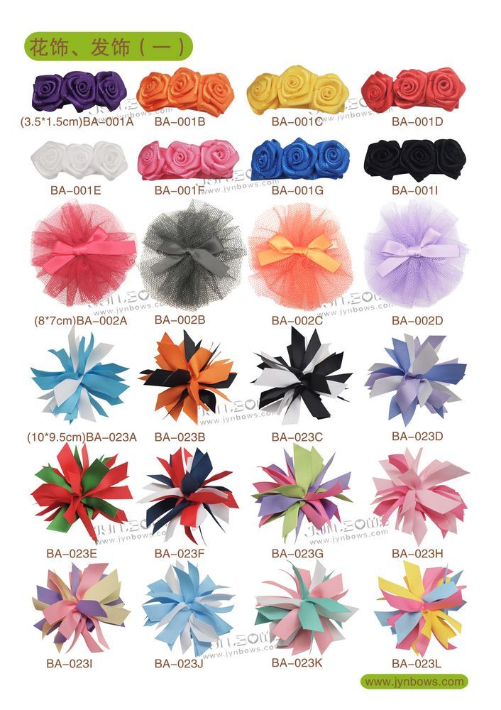 tutu hairbow and hairclip hair accessory