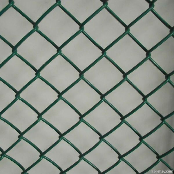 chain link fence(pva/galvanized)