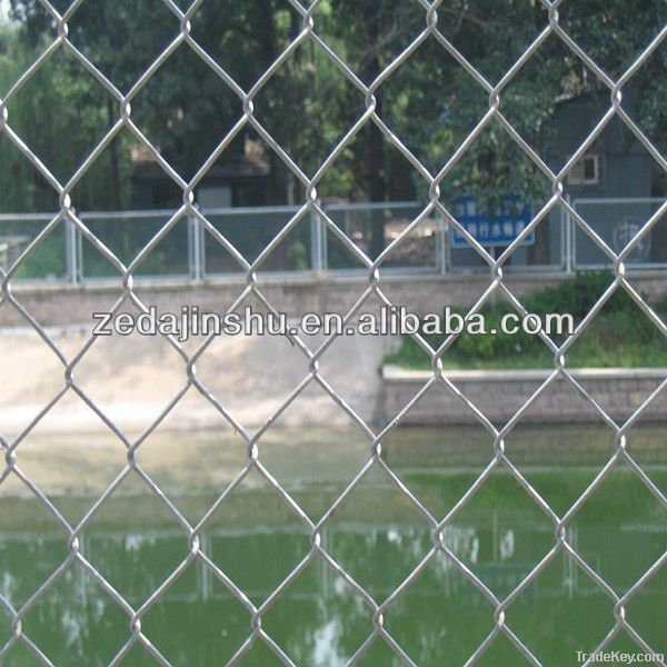 chain link fence(pva/galvanized)