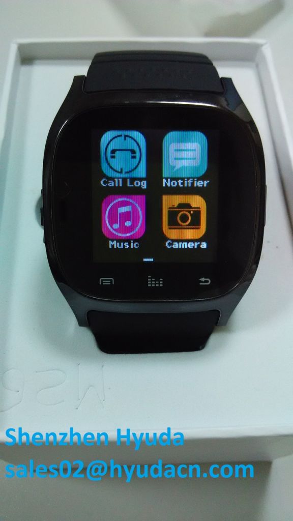2014 Smart Mobile Phone Watch Bluetooth Support Music Waterproof 