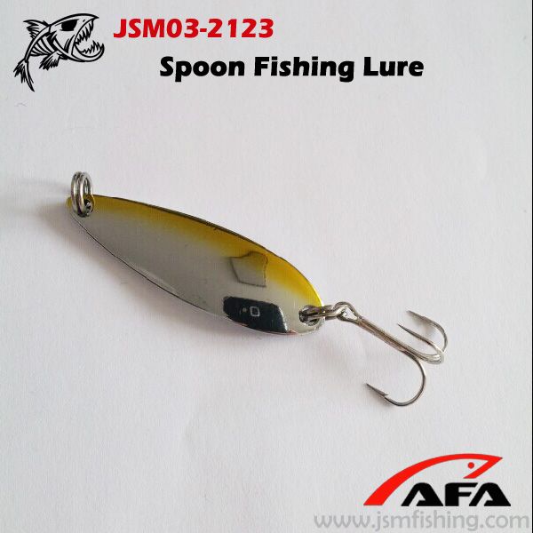 Spoon fishing lure spinner bait metal Lure Jig JSM03-2123