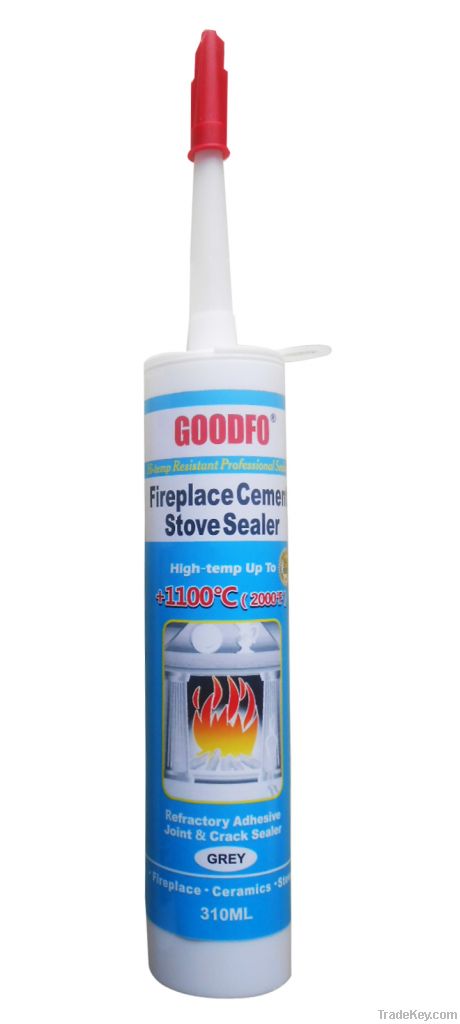 Fireplace & Stove Cement Sealer