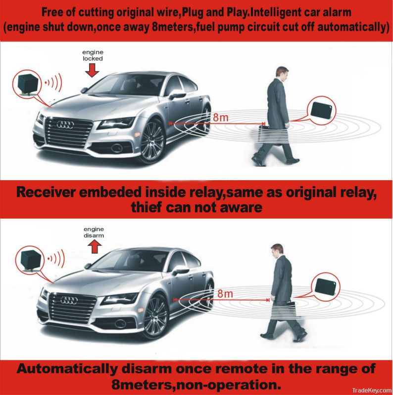 Rfid Relay Car Alarm Transponder Immobilizer