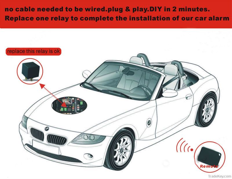 Rfid Relay Car Alarm Transponder Immobilizer