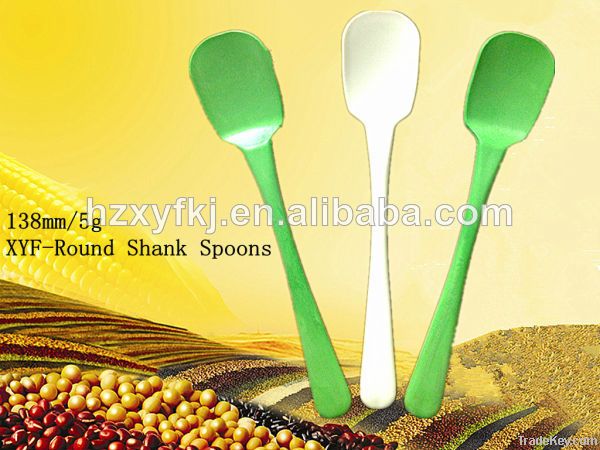 Biodegradable Plastic yogurt spoons Ice cream safe spoons for Europe