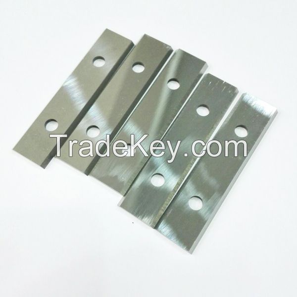 Tungsten carbide woodworking knives