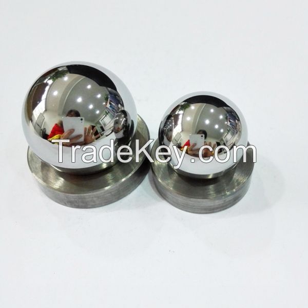 Tungsten carbide ball and seat