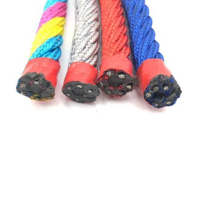 16mm 6 strand Polyester combination rope for playground