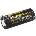 High amp rechargeable battery
