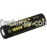 High amp rechargeable battery 18650 1500