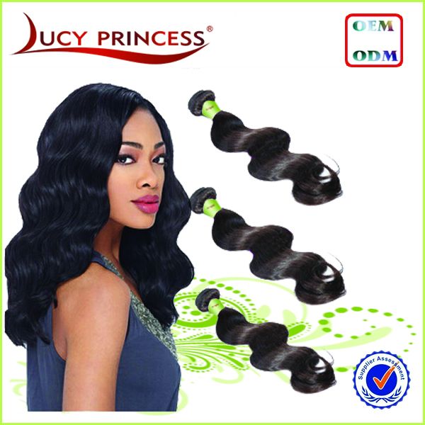 Factory Sale Unprocessed 6A Top Grade Human malaysian hair extension