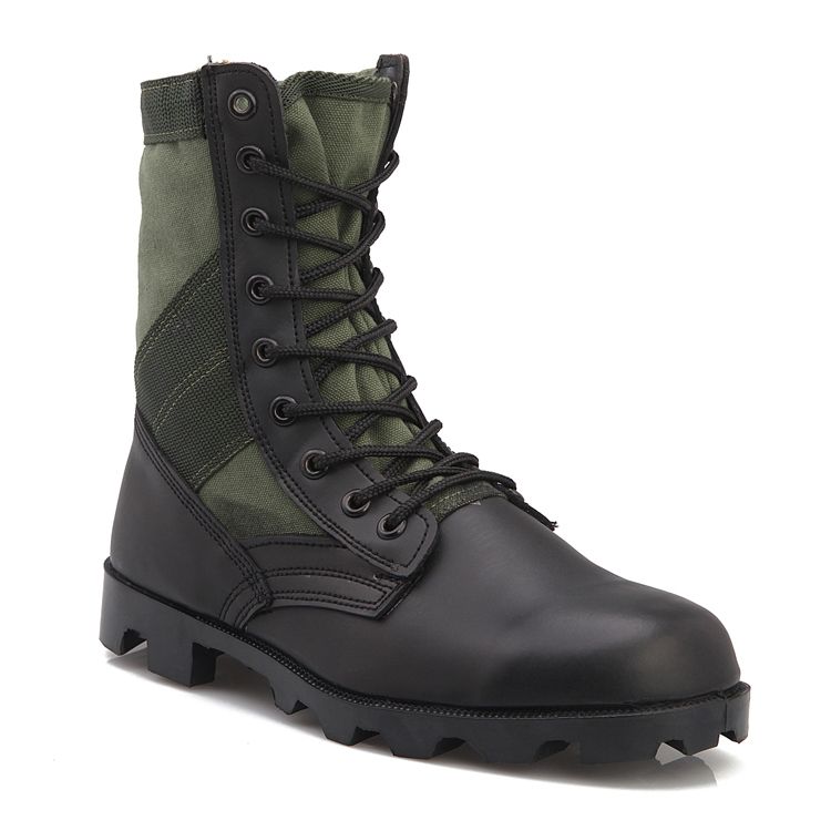 2014 New Genuine Leather Women/Mens Military Boots
