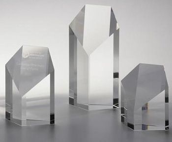 k9 crystal trophy, custom made crystal award