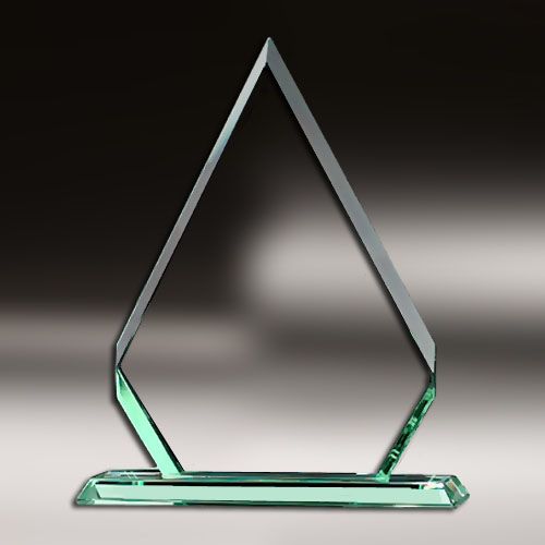 glass award, jade glass award