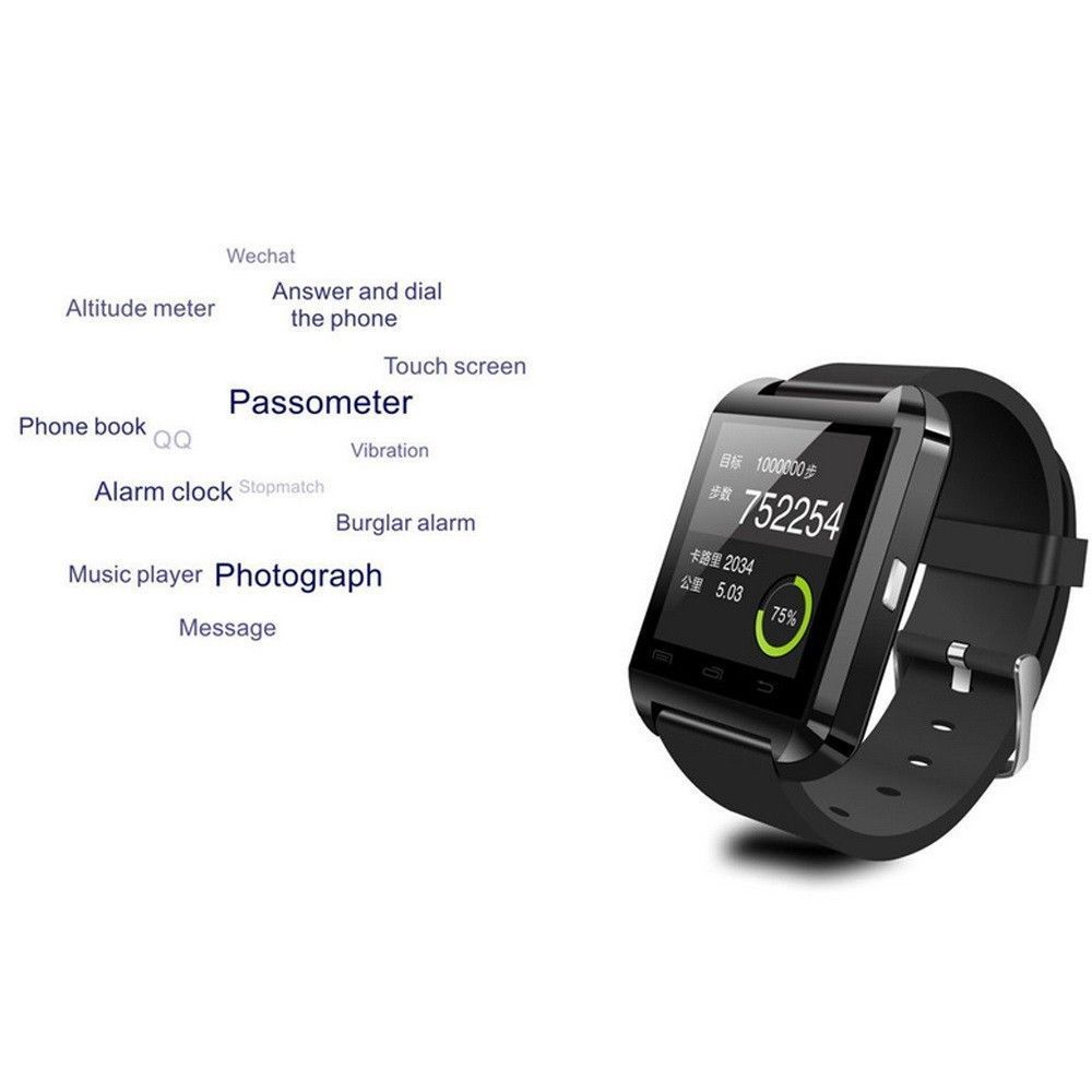 U8 bluetooth smart watch