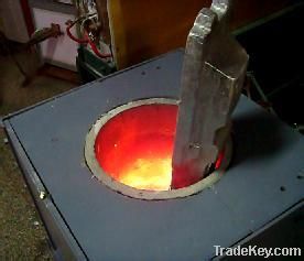 melt gold and silver induction furnace