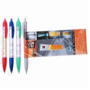 Promotional Banner Pens with Rolling Paper