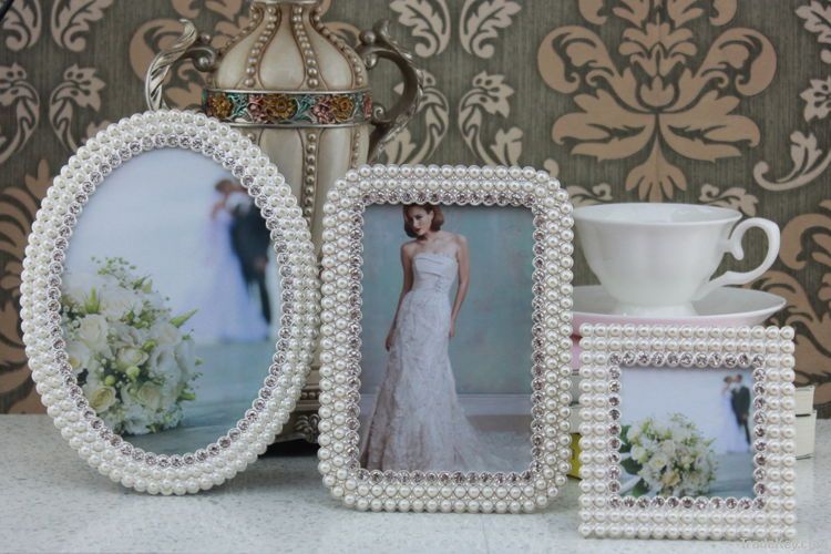 Wedding Pearl photo frame