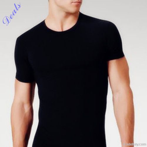 Mens Slim Blank 95% Cotton 5% Elastane T Shirts