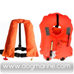 Marine Single/Double Air Chamber Inflatable Life Jacket SY-A150