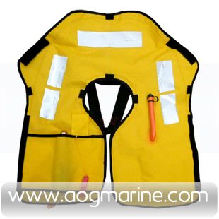 Marine Single/Double Air Chamber Inflatable Life Jacket SY-A150