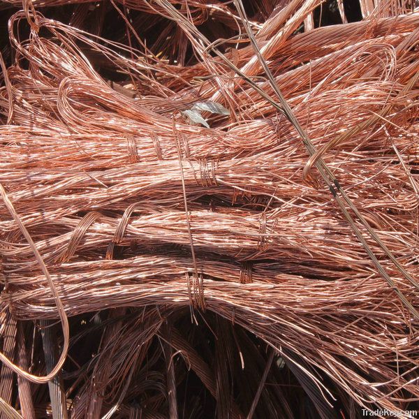 Millberry Copper, Copper Scraps, Copper Wire Scrap 99.9%
