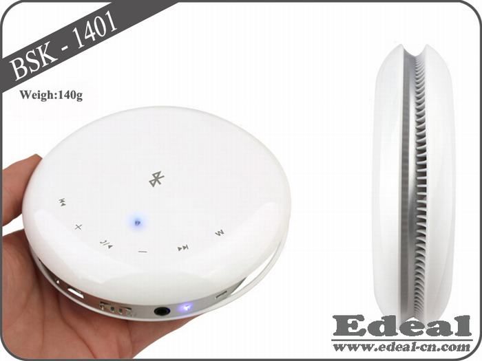 UFO shape mini round wireless bluetooth speaker with touch key