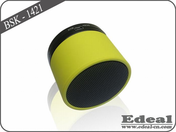 Mini round wireless bluetooth speaker made in china