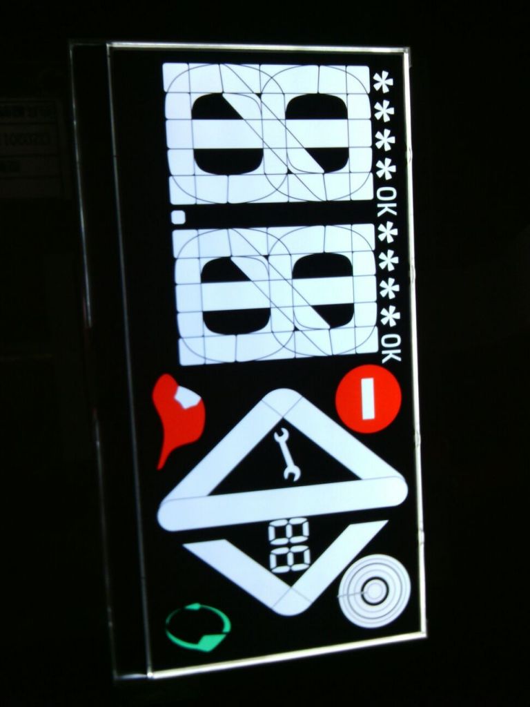 elevator LCD screen 