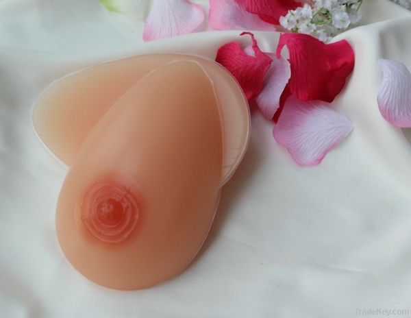 artificial silicone breast form for crossdresser