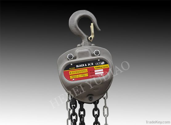 Big capacity 0.5~20Ton HSZ-KII Type manual hand chain hoist