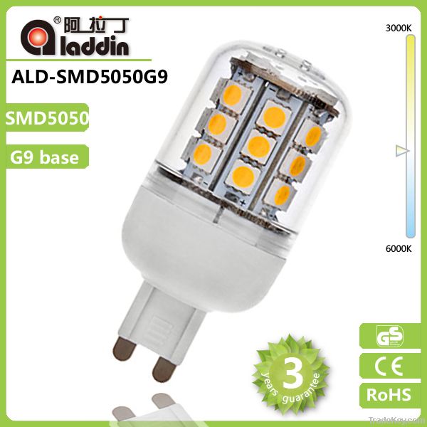 SMD Chip Delicate lamp body G9 LED Corn Light