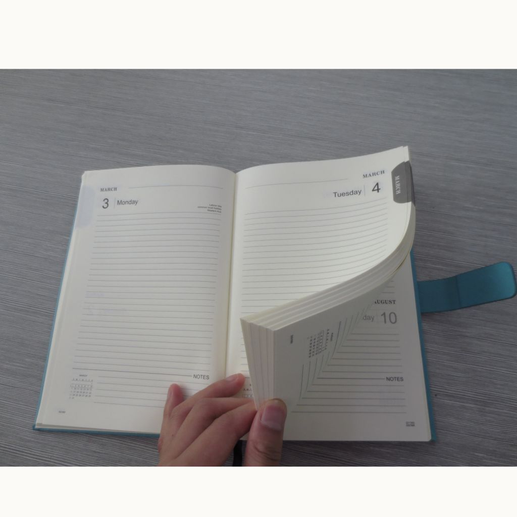 Thermo PU Diary with magnet clasp