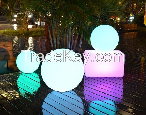 43cm x 43cm x 43cm Led light cube,Rechargeable Waterproof Led Outdoor Light Cube Furniture / Color Change Led Glowing Cubes