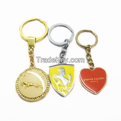 2015 new design metal key chain for decorative