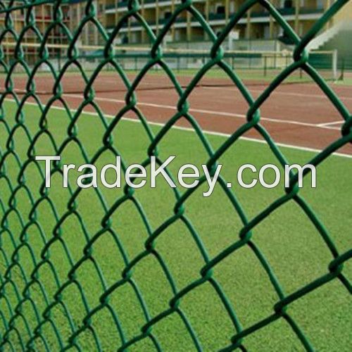 Only Galvanized Chain Link Fence( factory)