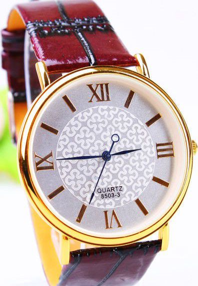 Japan Movement Leather Mens Watch